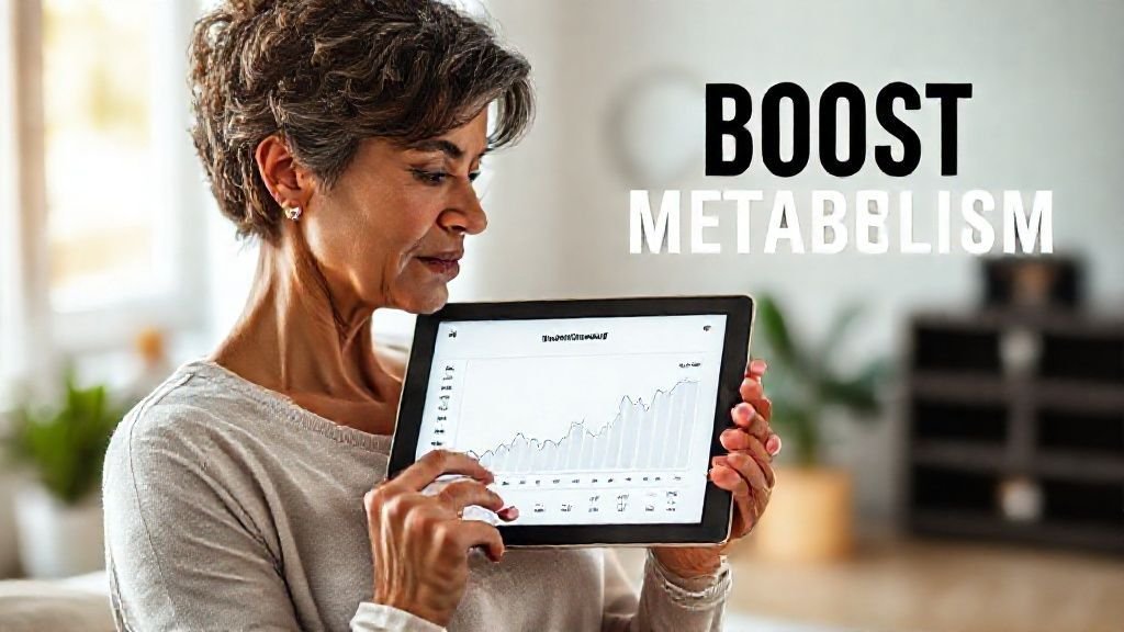 Woman in her 40s considering her changing metabolism and health